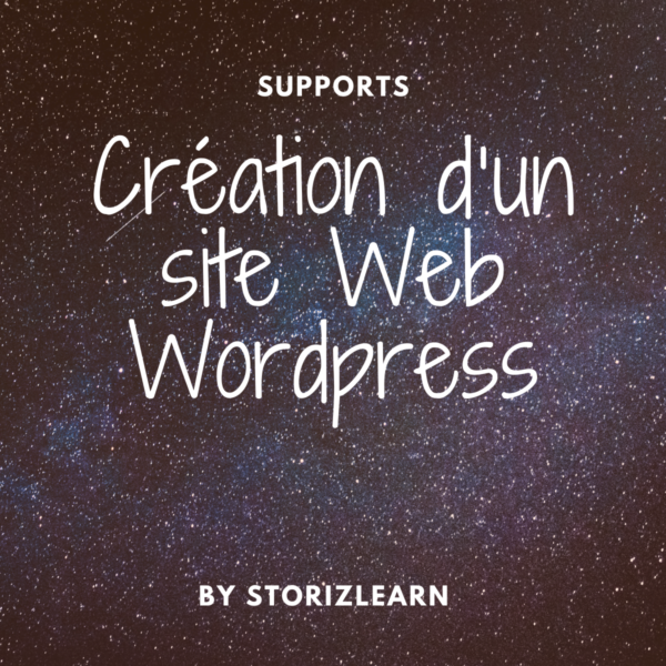 Création d’un site Web Wordpress